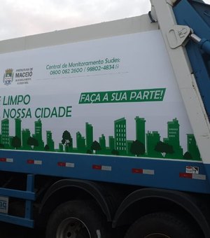 Rotas de coleta domiciliar de lixo são readequadas em Maceió