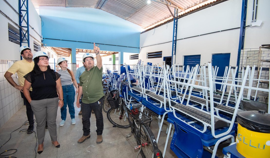 Reforma de escola estadual garante melhor infraestrutura para alunos no bairro Santa Lúcia