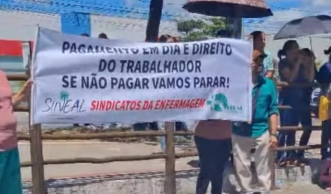 Funcionários do Veredas realizam novo protesto e entram na segunda semana de greve em Maceió