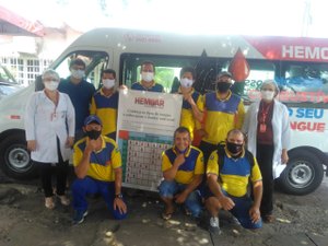 Trabalhadores dos Correios promovem doação de sangue durante greve em Alagoas