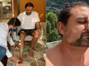Geraldo Luís diz ter perdido movimentos da perna direita por causa da Covid