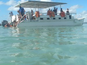 Secretaria de Meio Ambiente denuncia passeio clandestino às piscinas de Maragogi
