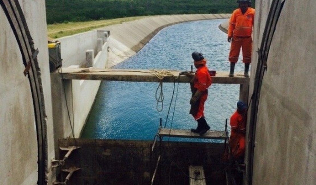 Trecho 3 do Canal do Sertão será concluído até setembro