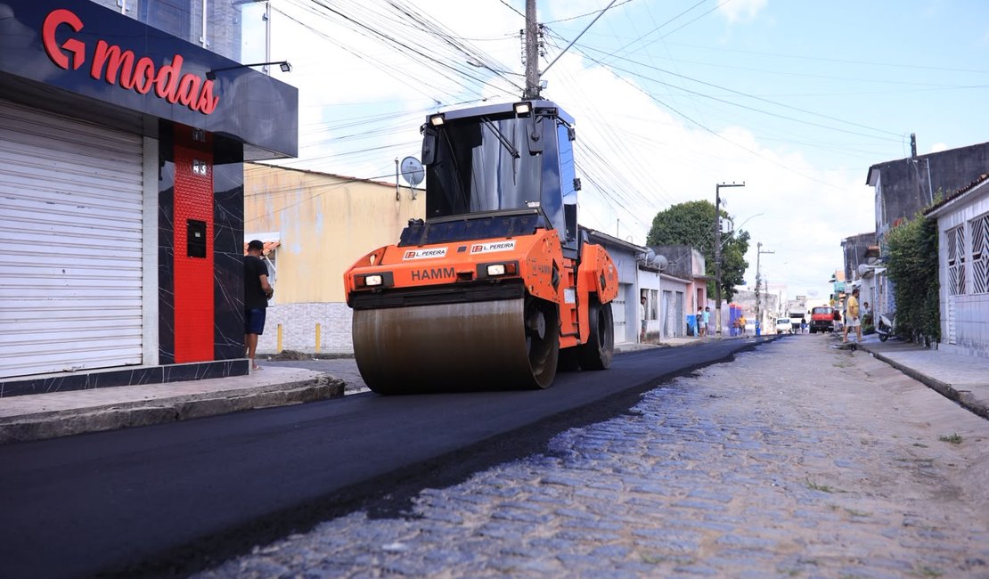 São Sebastião inicia pavimentação de mais de 20 ruas em parceria com Governo de AL