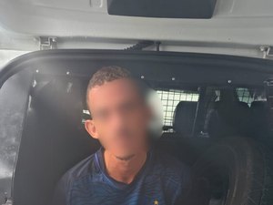 Homem com mandado por violência doméstica é preso após ser identificado por reconhecimento facial em Maceió