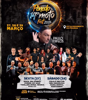 Ex-Titãs Paulo Miklos é atração do 14º Penedo Moto Fest