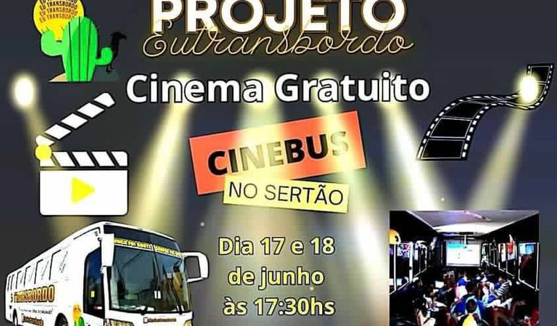 Palmeira dos Índios receberá cinebus pela primeira vez