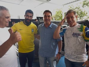 Alfredo Gaspar destaca atuação de Cabo Bebeto e Fábio Costa em agenda com Flávio Bolsonaro