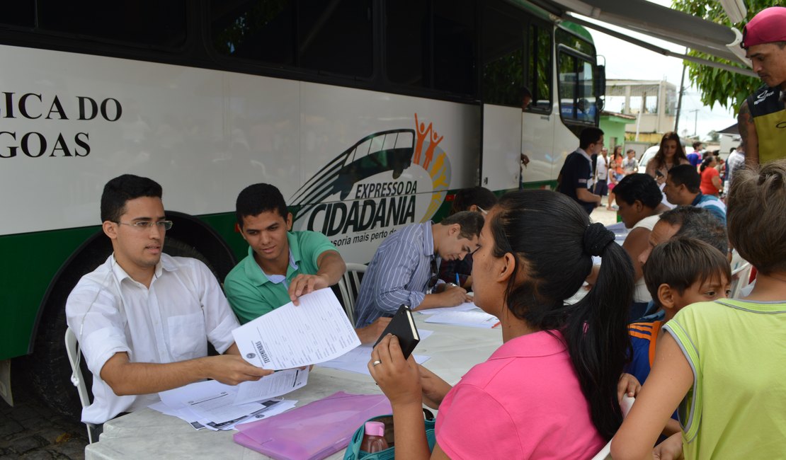 Defensoria na Comunidade realiza ações no Centro de Maceió na terça (14)