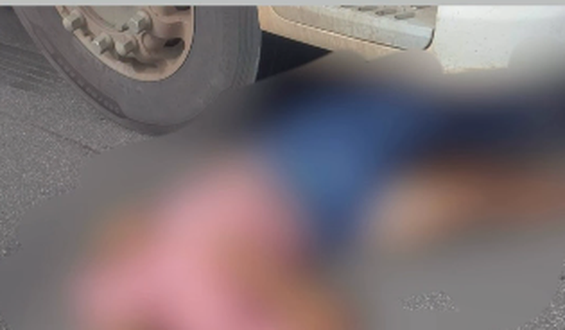 Homem é atropelado por caminhão em rodovia movimentada de Arapiraca