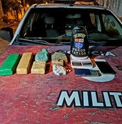 Polícia Militar prende traficante e encontra droga enterrada em mata no Benedito Bentes em Maceió