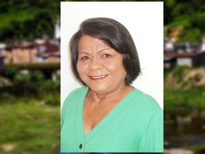 Vereadora Benedita Nicolau morre, aos 53 anos, em Santana do Mundaú