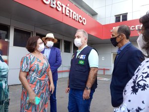 [Vídeo] Ministro da Saúde faz visita técnica em hospital de Arapiraca
