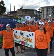 Crianças, adolescentes, idosos e famílias amparadas pela LBV promovem Desfile Cívico na parte alta de Maceió