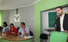 Audiência pública com o secretário de obras de Arapiraca 