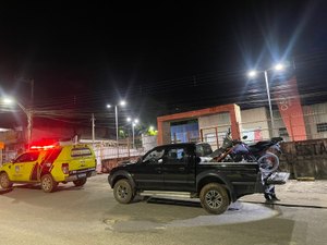 Moto roubada é encontrada menos de uma hora após crime em Messias