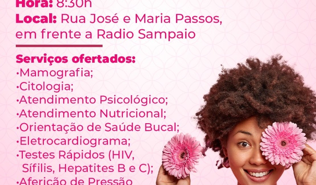 DIA D do Outubro Rosa acontece nesta quarta (26), em Palmeira