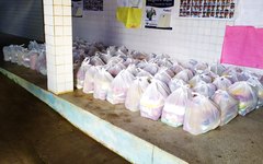 Ministério Público distribui 189 cestas básicas e 120 máscaras para comunidades carentes de Arapiraca