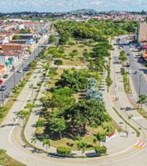 Nova etapa da Ciclovia de Arapiraca recebe serviços de concretagem