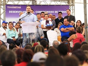 Renan Filho pretende levar o desenvolvimento para o interior alagoano