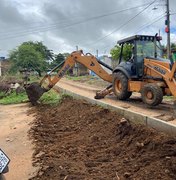 Prefeitura de Palmeira dos Índios avança na implantação de drenagem da avenida Norte-Sul