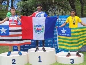 Estudante manceioense é campeão no salto triplo em campeonato regional