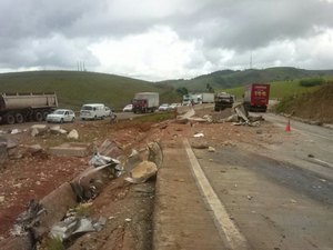 PRF realiza fiscalização de transporte de produtos perigosos na BR-101