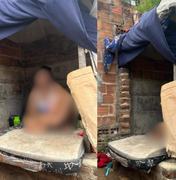 Homem é preso em flagrante por manter adolescente em canil em Santana do Ipanema