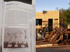 llha do Ferro, em Pão de Açúcar, vira tema de questão no Enem 2025