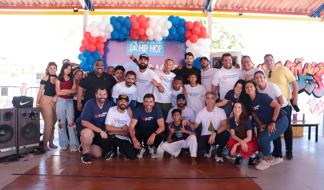 Corações da Paz nas Escolas leva cidadania e prevenção à violência ao Benedito Bentes