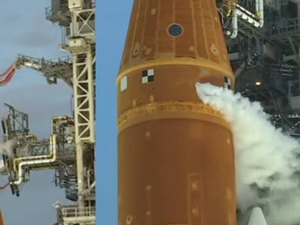 Vazamento de hidrogênio atrasa missão que levará nave à Lua