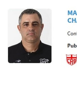 Marcelo Chamusca tem nome publicado no BID e confirma treinador do CRB no Clássico