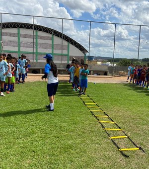 Número de matriculas na Escolinha Municipal de Esportes de Lagoa da Canoa deve chegar a 300 neste ano