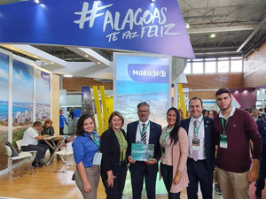 Turismo de Maragogi é exposto em feira nacional