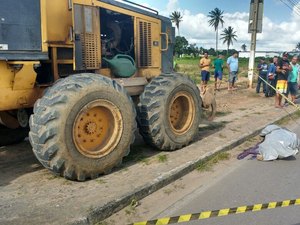 Motorista de máquina cai e morre em trecho da Avenida José Alexandre 