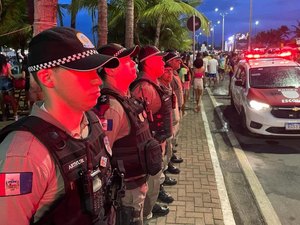 Cerca de mil policiais vão reforçar a segurança nas prévias carnavalescas em Maceió