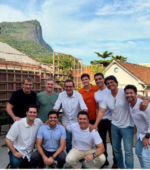 JHC se reúne com Luciano Huck, João Campos e Eduardo Paes