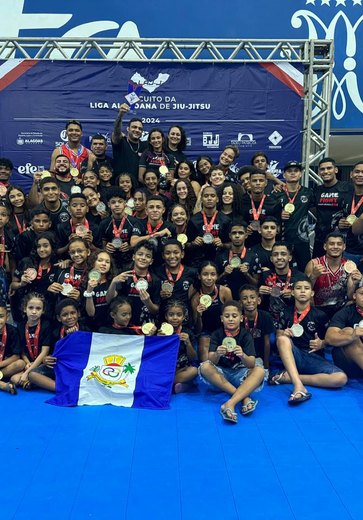 Game Fight Maragogi conquista 3º lugar no campeonato da Liga Alagoana de Jiu-Jitsu