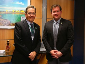 Em audiência com o novo presidente do BNDES, ministro do Turismo pede apoio para a criação de uma linha de crédito 