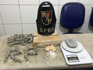 Homem é preso com 1,5 kg de maconha e crack em Rio Largo 