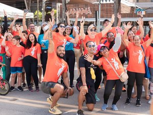 Corrida leva conscientização para maceioenses sobre doença vascular crônica