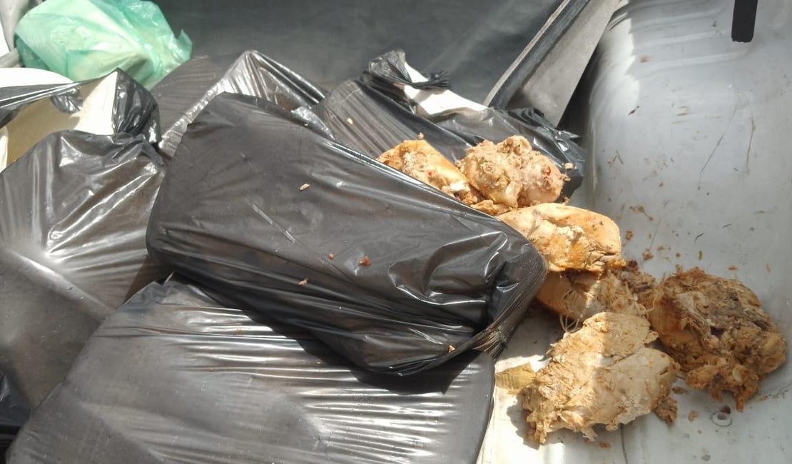 Vigilância Sanitária interdita pastelaria no Vergel e apreende 300 kg de produtos impróprios para consumo