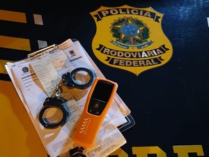 Condutor embriagado é preso na BR-101, em São Miguel dos Campos