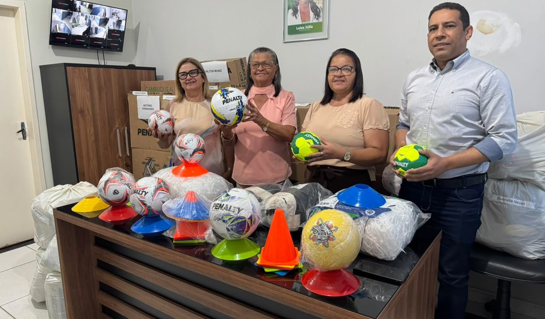 Prefeitura amplia estrutura esportiva de escolas com novos equipamentos