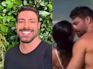 Cauã Reymond reage após ser flagrado em beijão na praia