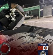 Jovens são presos com arma e drogas no município de Matriz de Camaragibe