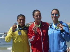 Atleta britânica vence maratona aquática em teste para Rio-2016