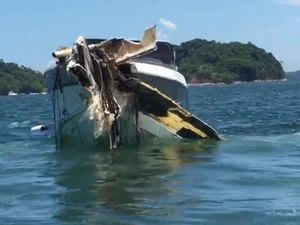 Acidente com lanchas em Angra dos Reis deixa 4 mortos