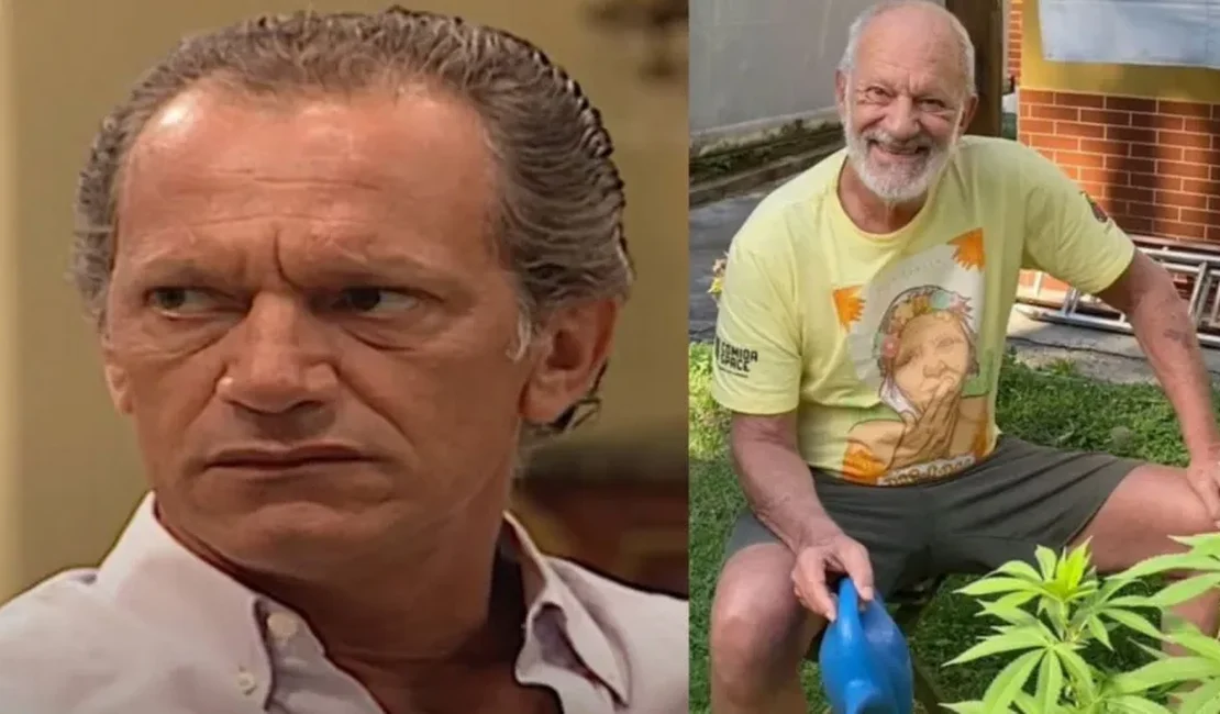 Lembra dele? Ex-ator da Globo exibe plantação de maconha