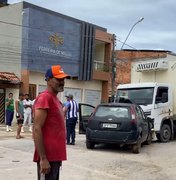 Caminhão e carro colidem na rodovia AL 101 Norte